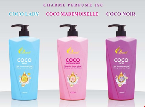 Sữa Tắm Dưỡng Trắng Hương Nước Hoa Pháp COCO 1000ml