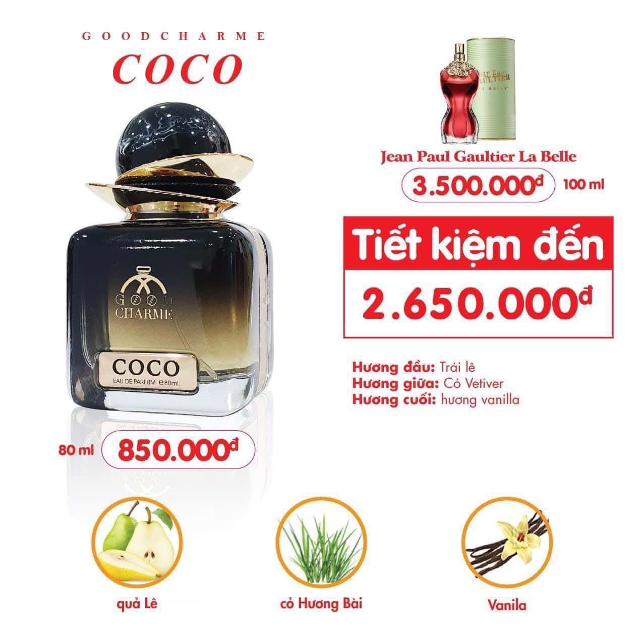 Good Charme Coco Đen 25ml