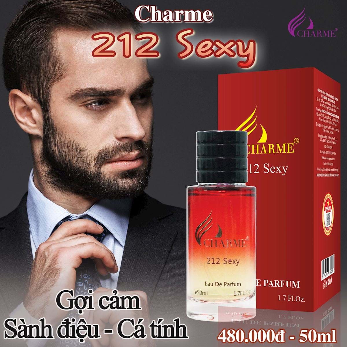 Charme 212 Sexy 50ml