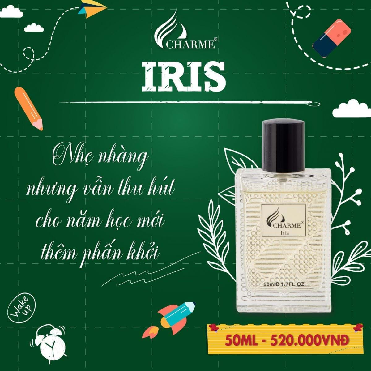 F5 Phong Cách Mùa Tựu Trường Với Những Mẫu Nước Hoa Charme Thu Hút