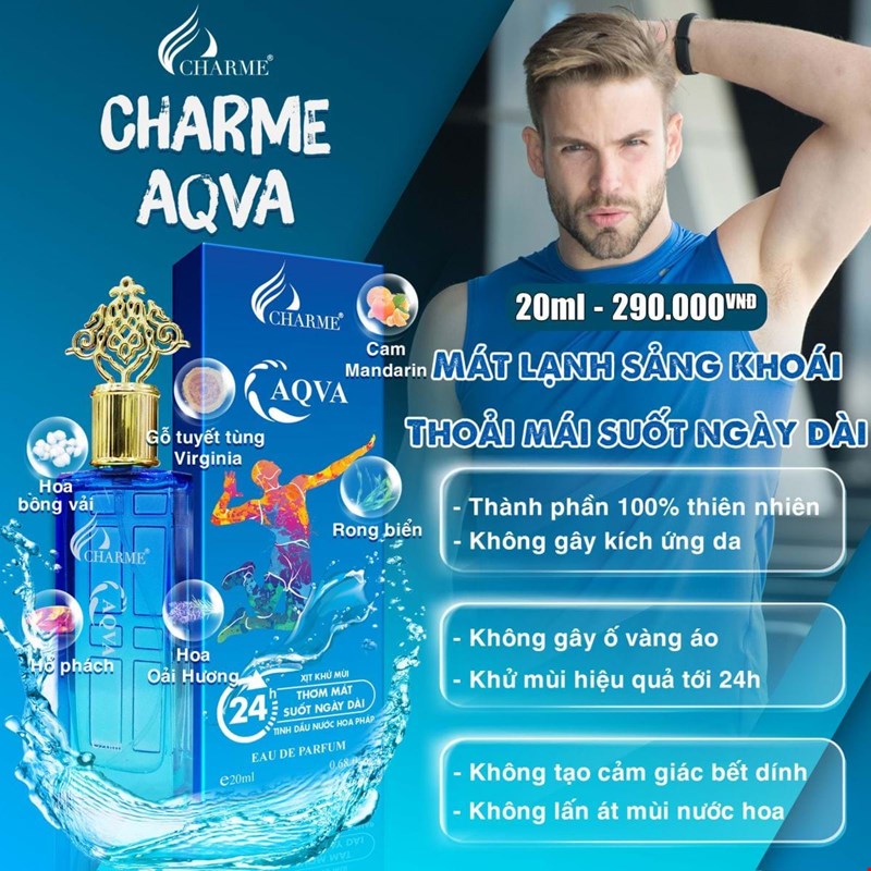 Xịt Khử Mùi Charme -