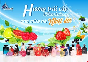 Những Chai Nước Hoa Charme Có Mùi Hương Tươi Mát Từ Trái Cây