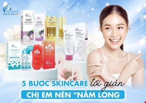 5 Bước Skincare Tối Giản Bảo Vệ Da Tối Ưu Suốt Mùa