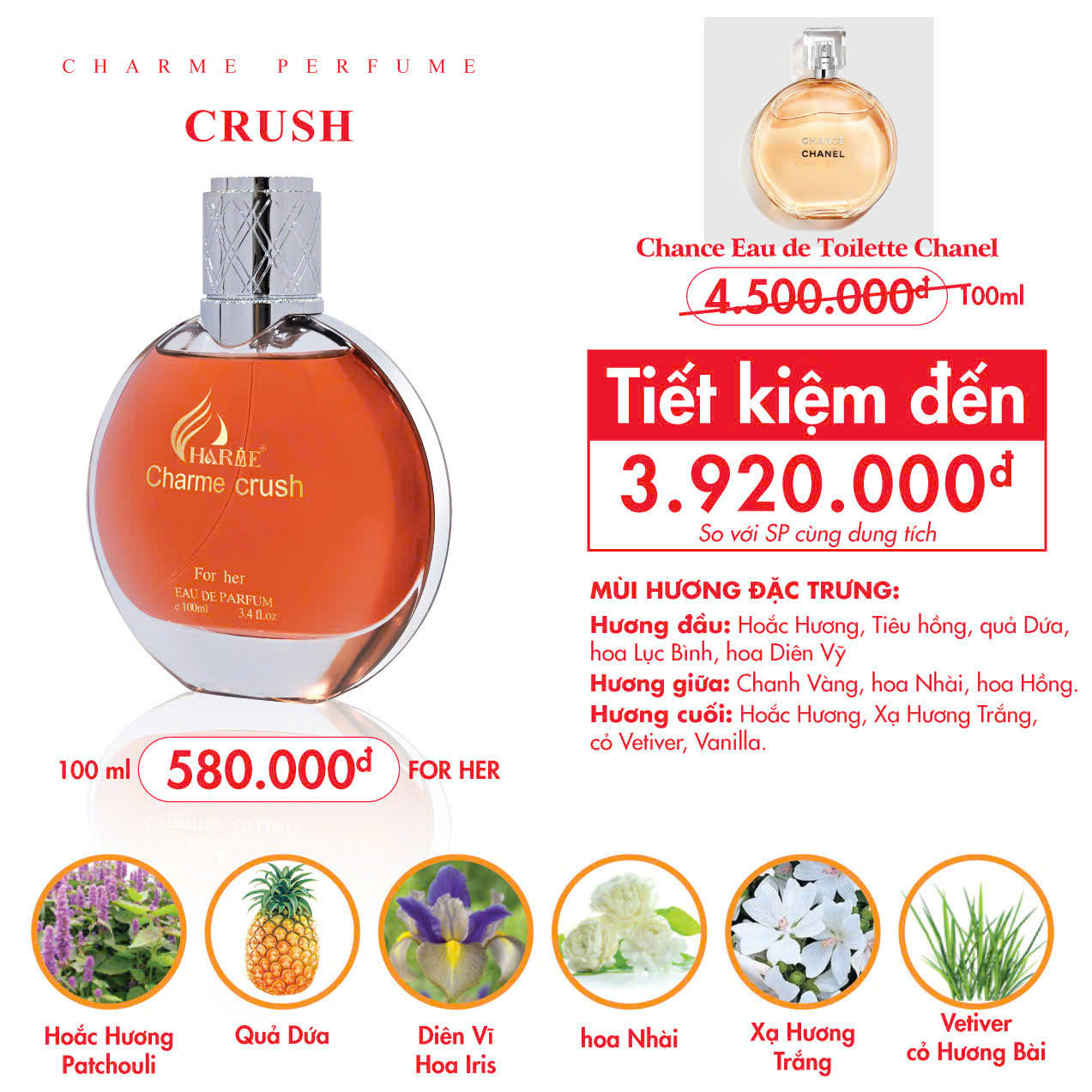 Charme Crush 100ml