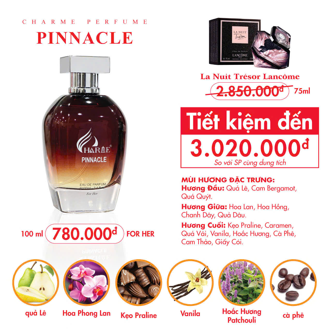 Charme Pinnacle 100ml
