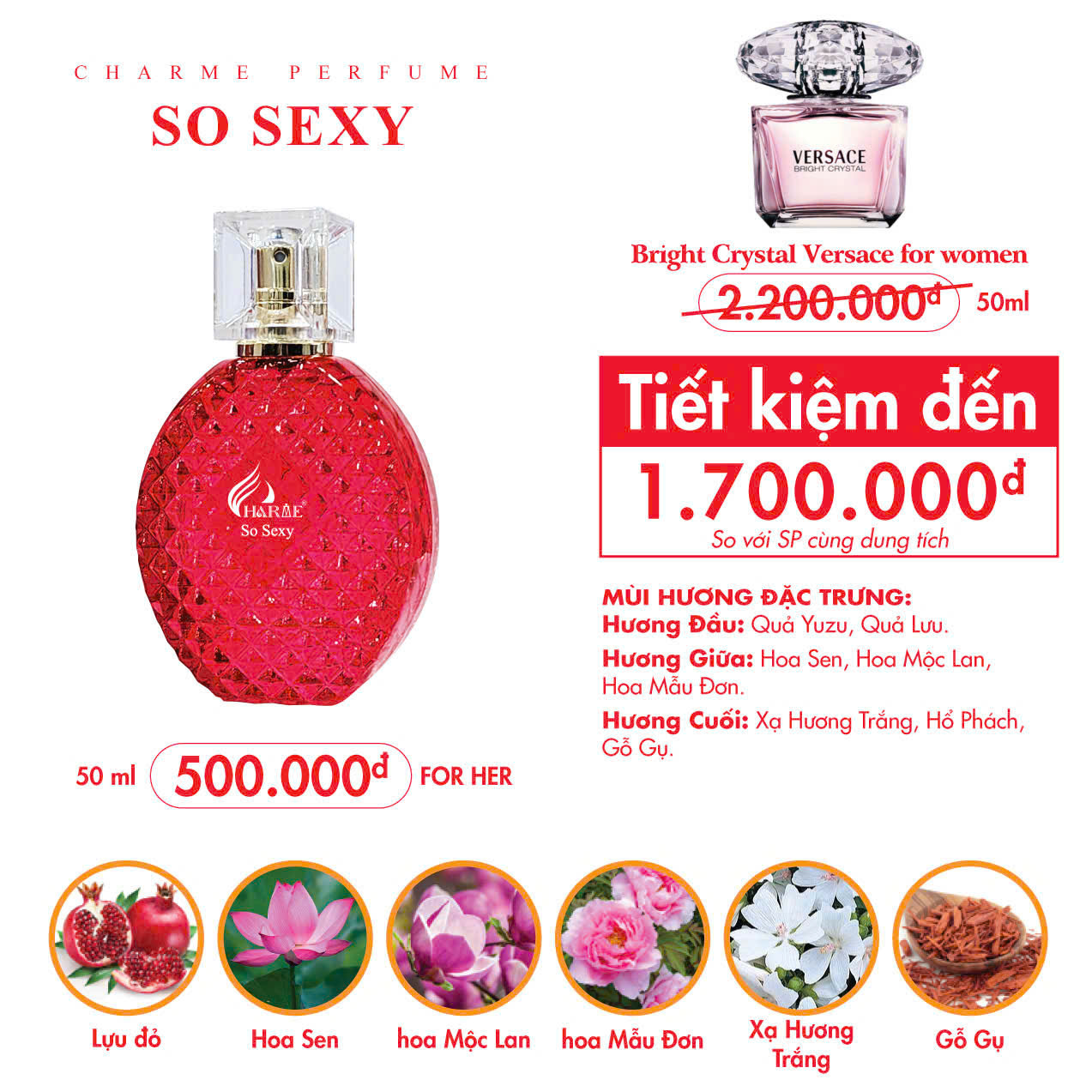 Charme So Sexy 50ml