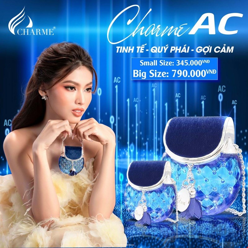 Nghệ thuật trong từng chai nước hoa Charme AC