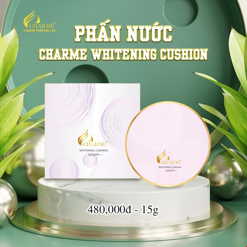 Phấn Nước Charme Whitening Cushion Spf 35/ Pa+++