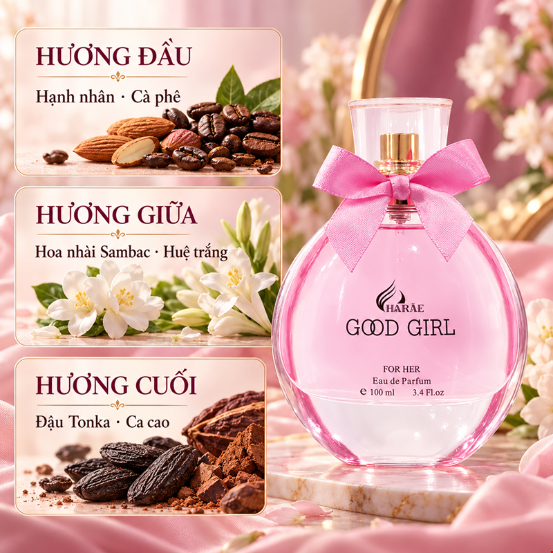 Nước hoa Nữ Charme Good Girl 100ml