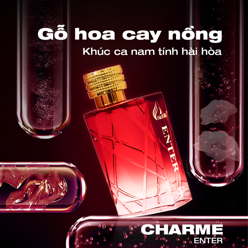 Nước hoa Nam Charme Enter 100ml [Phiên bản [Nam]]