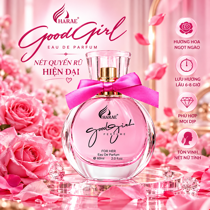 Nước hoa Nữ Charme Good Girl 60ml