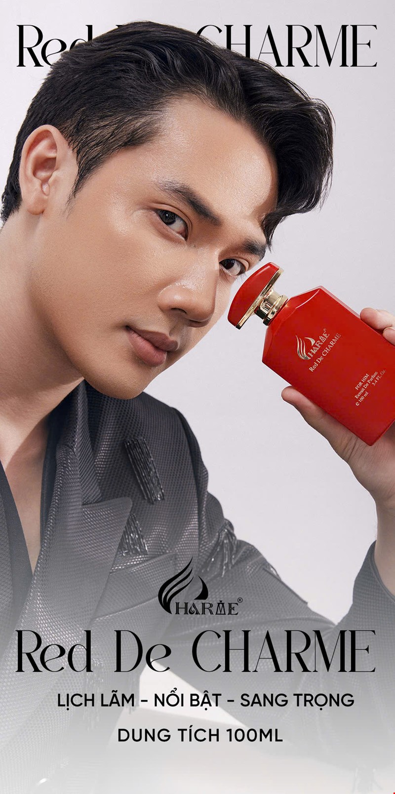 Nước Hoa Nam Charme Red De Charme 100ml