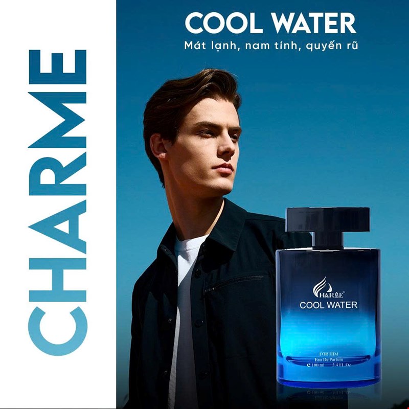 Nước hoa Nam Charme Cool Water 100ml