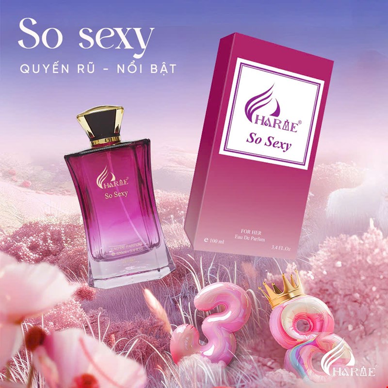 Nước hoa Nữ Charme So Sexy 100ml